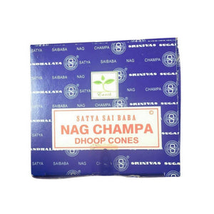 Sai Baba, Nag Champa Incense Cones, 12 Count