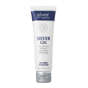 Silver Biotics (American Biotech Labs), Silver Gel Ultimate Skin And Body Care, 4 Oz