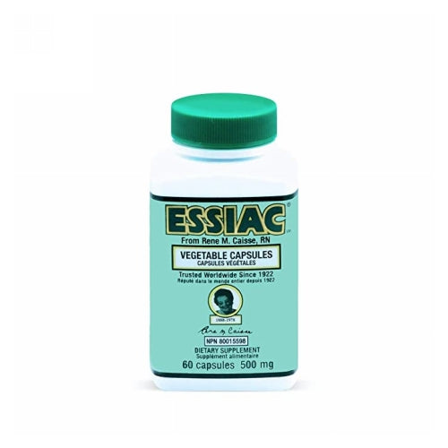 Essiac International, Herbal Supplement, 500mg, 60 vegicaps