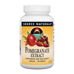Source Naturals, Pomegranate Extract, 500 Mg, 120 tabs
