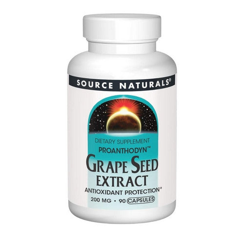 Source Naturals, Proanthodyn Grape Seed Extract, 200 Mg, 90 Caps
