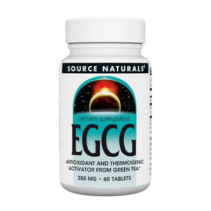 Source Naturals, Egcg, 350 Mg, 60 tabs