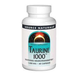 Source Naturals, Taurine, 1000 mg, 60 caps