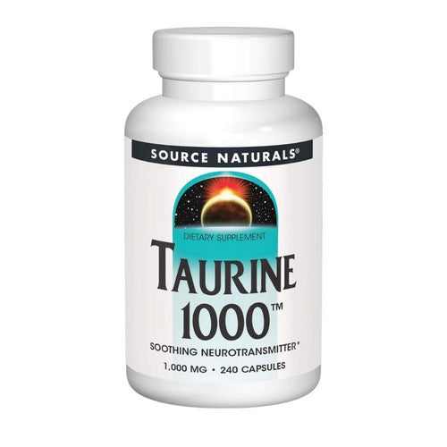 Source Naturals, Taurine, 1000 mg, 240 caps