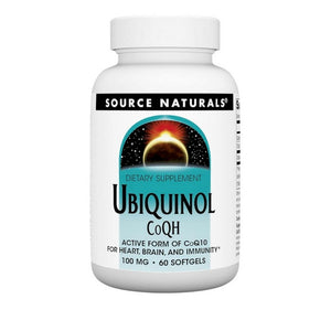 Source Naturals, Ubiquinol Co QH, 100mg, 60 softgels