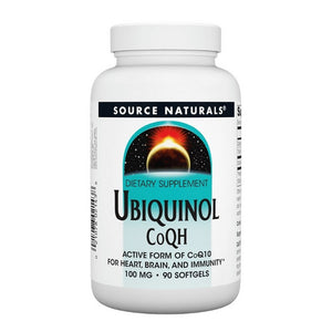 Source Naturals, Ubiquinol Co QH, 100mg, 90 softgels
