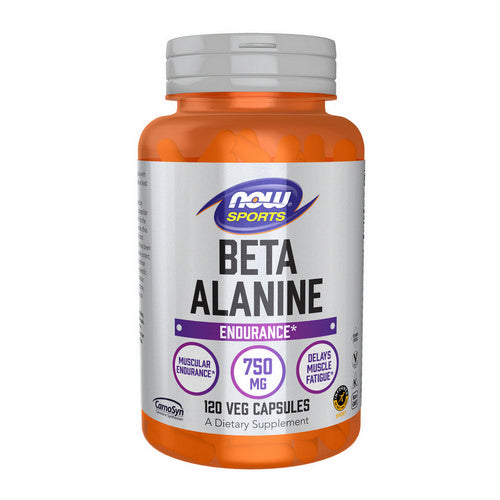 Now Foods, Beta Alanine, 750 mg, 120 Caps