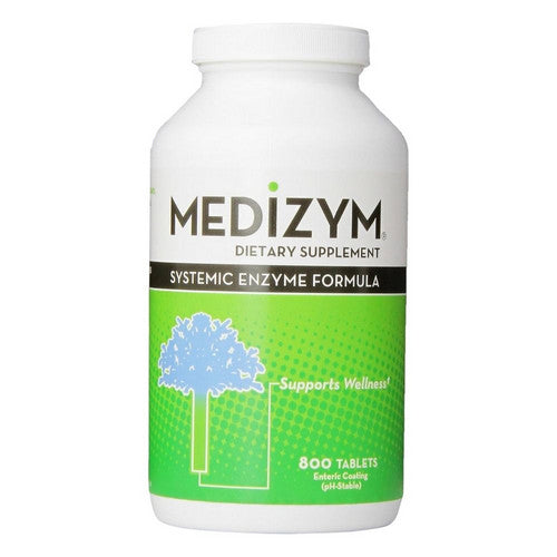 Naturally Vitamins, Medizym Systemic Enzyme Formula, 800 TAB