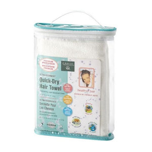 Earth Therapeutics, Ultra-Absorbent Quick Dry Hair Towel, 1 Count