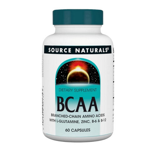 Source Naturals, Branched-Chain Amino Acids (BCAA), 60 Caps