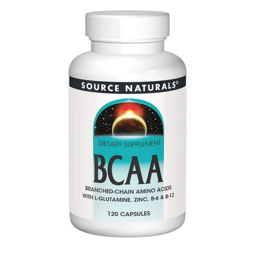 Source Naturals, Branched-Chain Amino Acids (BCAA), 120 Caps