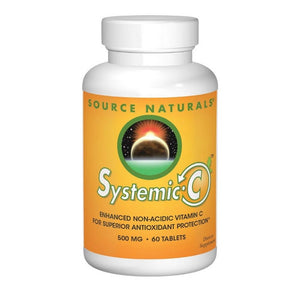 Source Naturals, Systemic C tablets, 500mg, 60 Tabs