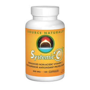 Source Naturals, Systemic C Capsules, 500mg, 120 Caps