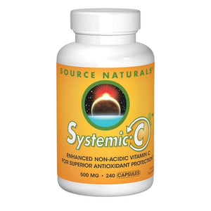 Source Naturals, Systemic C Capsules, 500mg, 240 Caps