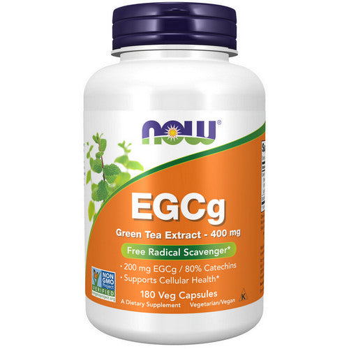 Now Foods, EGCg Green Tea Extract, 400 mg, 180 Vcaps