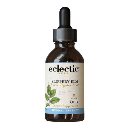 Eclectic Herb, Slippery Elm, 2 Oz with Alcohol