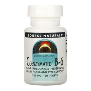 Source Naturals, Coenzymated B-6, 300 Mg, 30 tabs