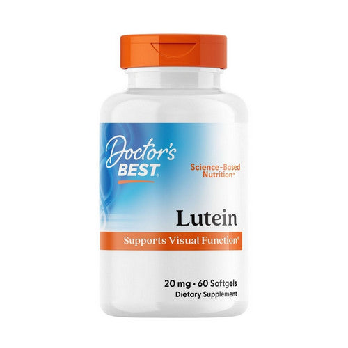 Doctors Best, Lutein, 20 mg, 60 Softgels