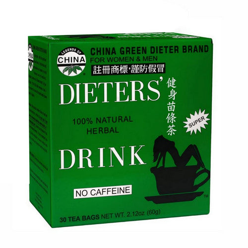 Uncle Lees Teas, Dieter's 100% Natural Herbal Drink No Caffeine, 30 Tea Bags