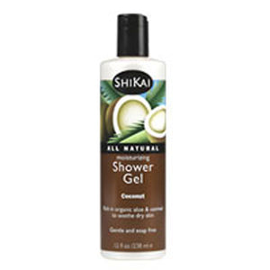 Shikai, Moisturizing Shower Gel Coconut, 12 Oz