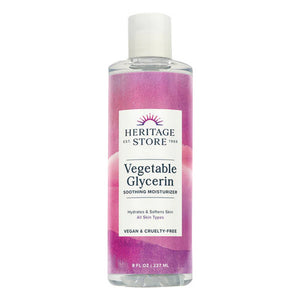 Heritage Store, Vegetable Glycerin Moisturizer, 8 Oz