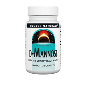 Source Naturals, D-Mannose, 500 Mg, 30 Caps