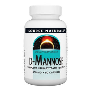 Source Naturals, D-Mannose, 500 Mg, 60 Caps