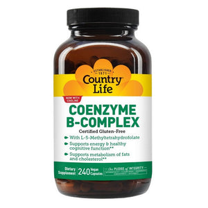 Country Life, Coenzyme B-Complex, 240 Veg Caps