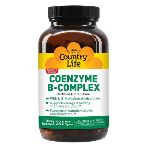 Country Life, Coenzyme B-Complex, 240 Veg Caps