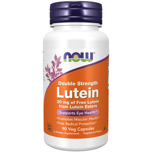Now Foods, Lutein Double Strength, 20 Mg, 90 Veg Caps