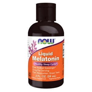 Now Foods, Liquid Melatonin, 3 mg, 2 Oz