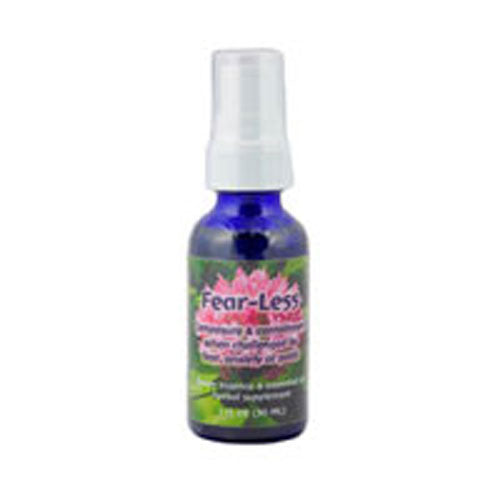 Flower Essence Services, Fear-Less Flower Essence And Essential Oil, 1 Oz