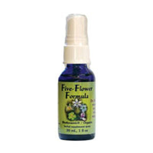 Flower Essence Services, Five-Flower Formula Spray, Spray 1 oz
