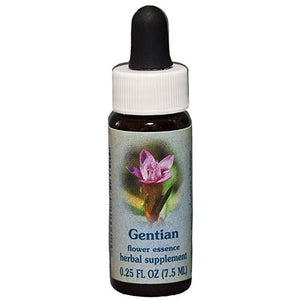 Flower Essence Services, Gentian Dropper, 0.25 oz