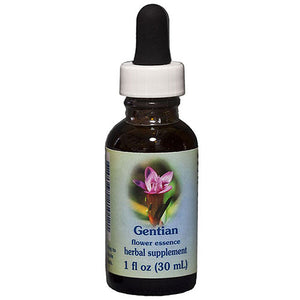 Flower Essence Services, Gentian Dropper, 1 oz