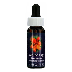 Flower Essence Services, Alpine Lily Herbal Supplement Dropper, 0.25 oz
