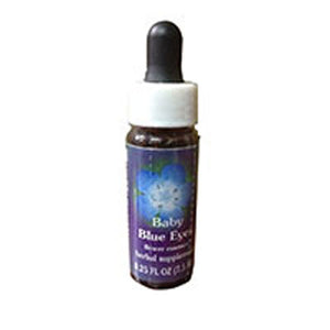 Flower Essence Services, Baby Blue Eyes Dropper, 0.25 oz
