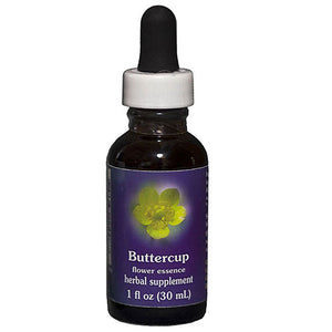 Flower Essence Services, Buttercup Dropper, 1 oz