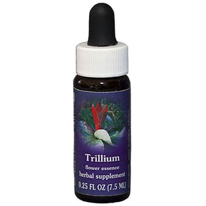 Flower Essence Services, Trillium Dropper, 0.25 Oz