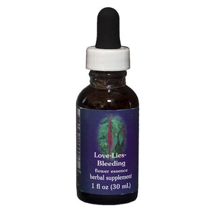 Flower Essence Services, Love-Lies-Bleeding Dropper, 1 oz