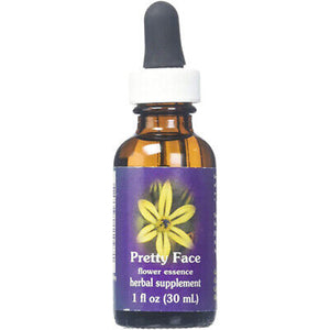 Flower Essence Services, Pretty Face Dropper, 1 Oz