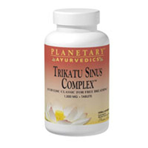 Planetary Ayurvedics, Trikatu Sinus Complex, 1000 Mg, 60 Tabs