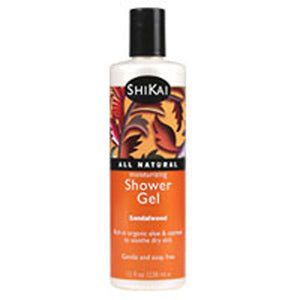 Shikai, Moisturizing Shower Gel Sandalwood, 1 Gallon
