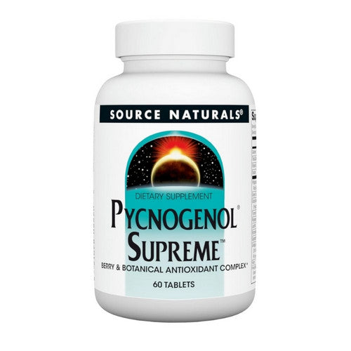 Source Naturals, Pycnogenol Supreme, 60 Tabs