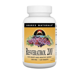Source Naturals, Resveratrol, 200 mg, 120 Tabs