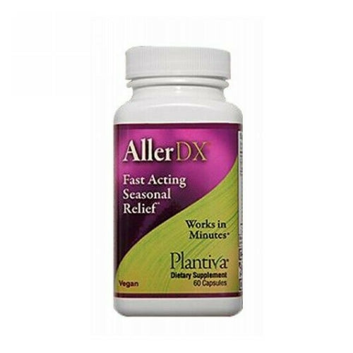 Plantiva, Allerdx Natural Herbal Seasonal, 60 Caps