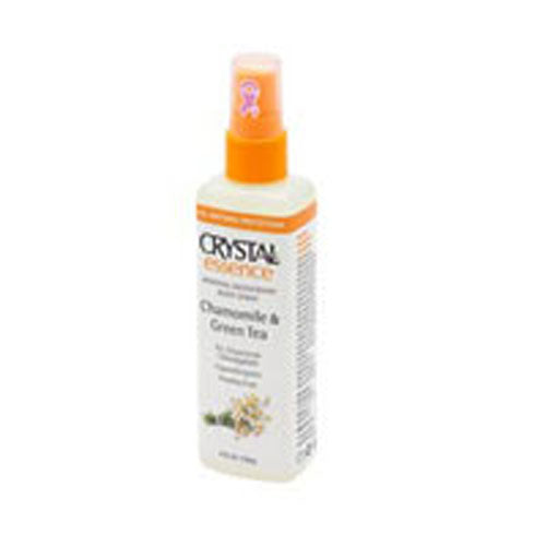 Crystal, Whole Body Deodorant Spray Chamomile And Green Tea, 4 Oz