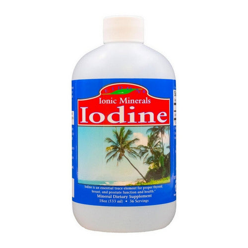 Eidon Ionic Minerals, Iodine, 18 Oz