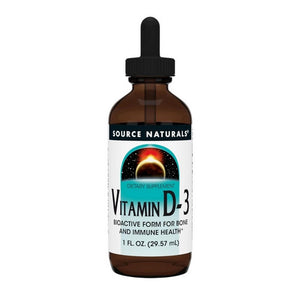 Source Naturals, Vitamin D-3 Liquid, 1 fl oz