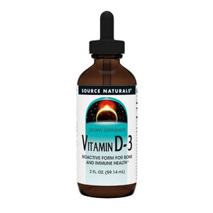 Source Naturals, Vitamin D-3 Liquid, 2 Oz
